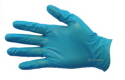 Pro Val Stretch Blue Vinyl Examination Gloves - Box of 100