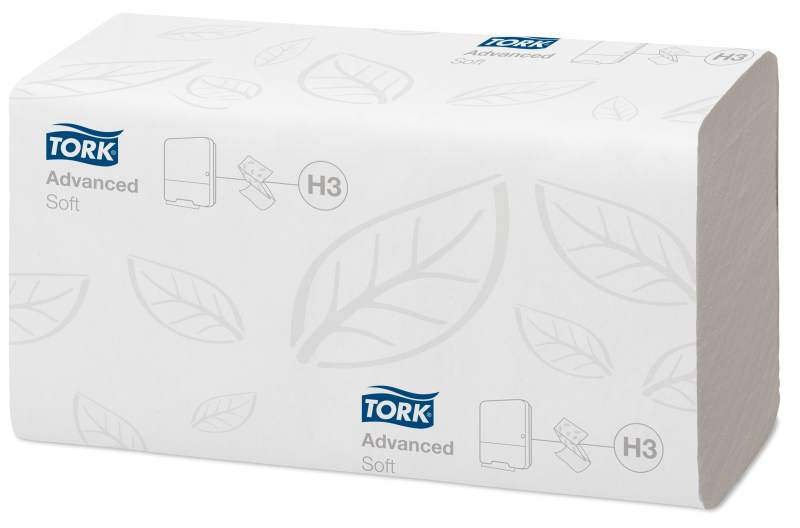 Tork Advanced Hand Towel Zigzag Fold H3 