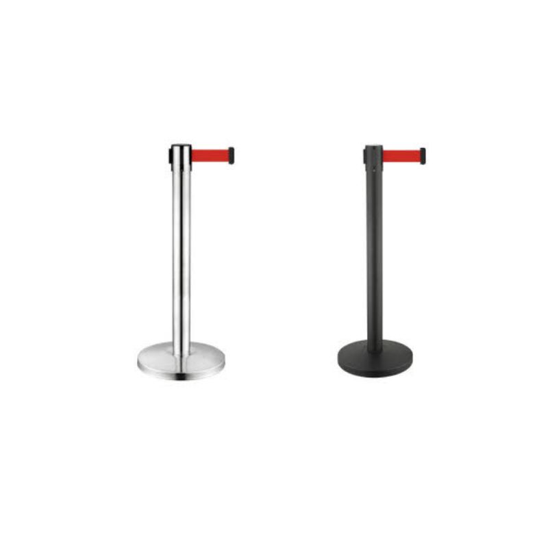 Retractable Queue Barrier