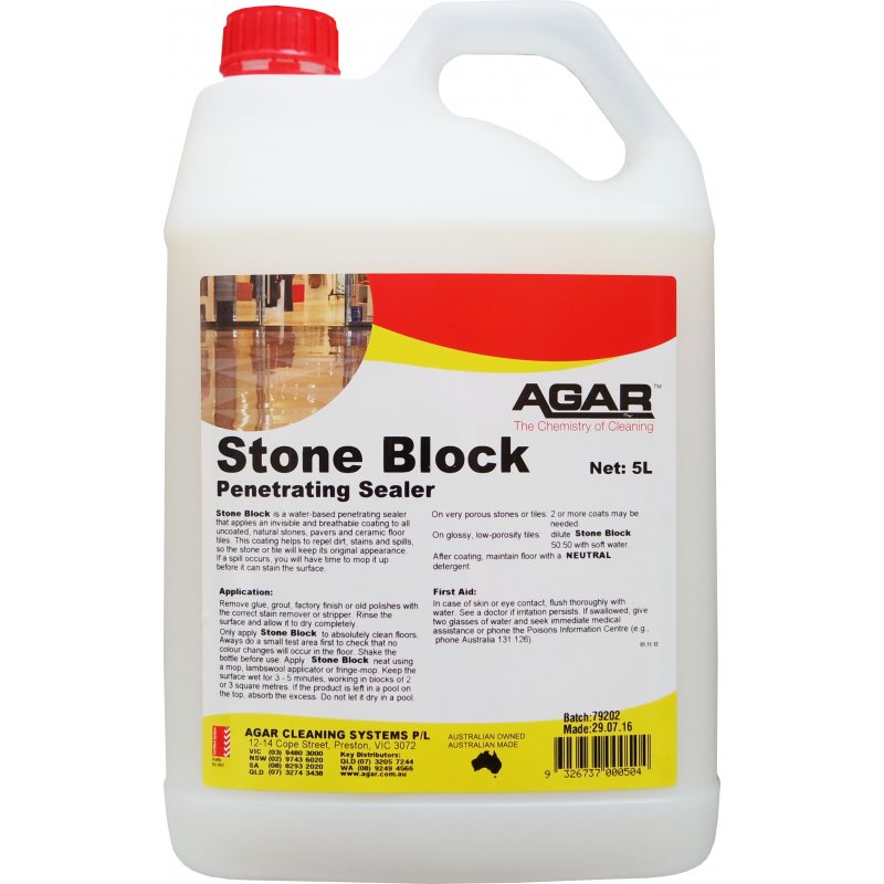 Agar Stone Block Penetrating Sealer 5L