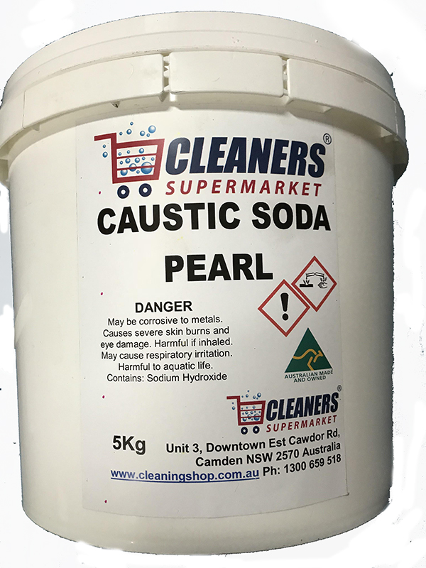 Caustic Soda Pearls 5KG Pail
