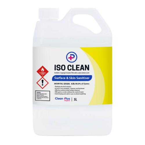 Clean Plus Iso-Clean Sanitiser 5L