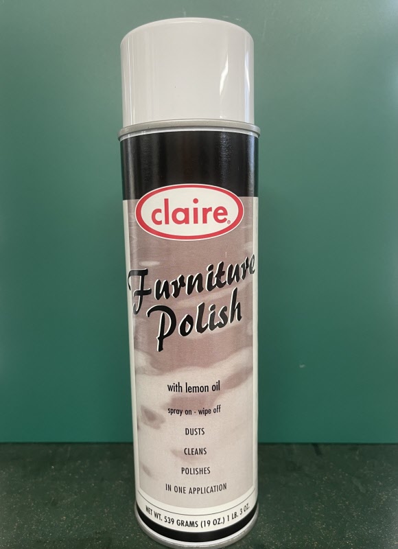 Claire Furniture Polish with Lemon Oil - 400g