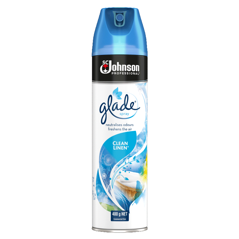 Glade Clean Linen Air Freshener 400g