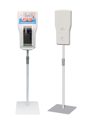 Saraya IS-9000 Adjustable No-Touch Dispenser Stand 