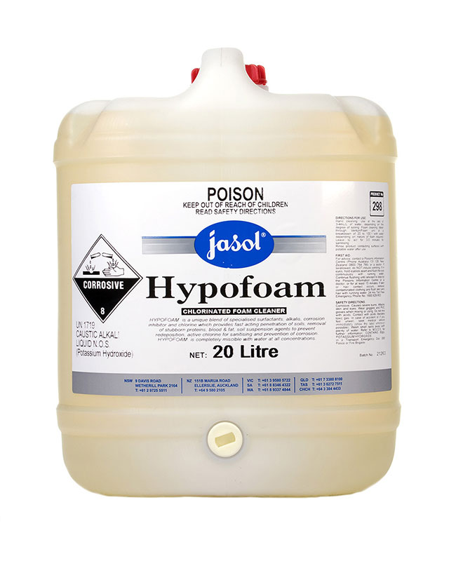 Jasol Hypofoam Chlorinated Foam Cleaner