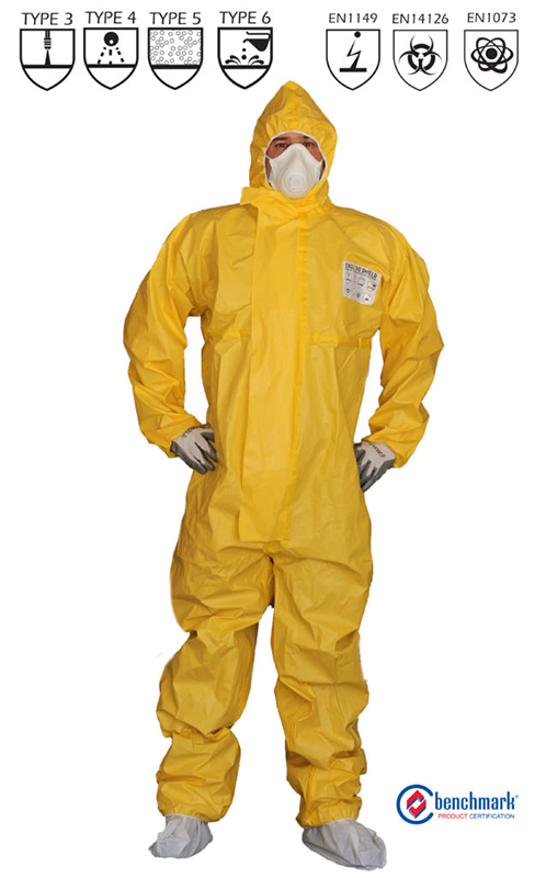 Maxisafe ChemBarrier Coverall - Bioshield Coverall