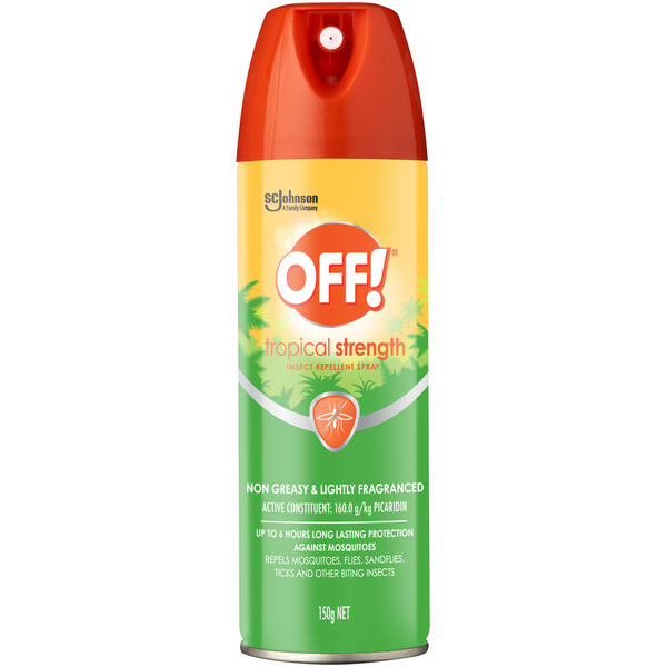 OFF Tropical Strength Insect Repellent Spray 150g