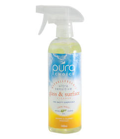 Pura Choice Glass and Surface Cleaner - Lemon Myrtle 500ml
