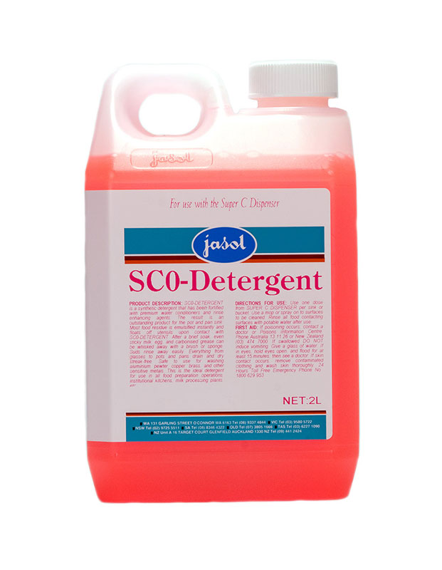 Jasol SC0 Manual Dishwash Detergent 2L