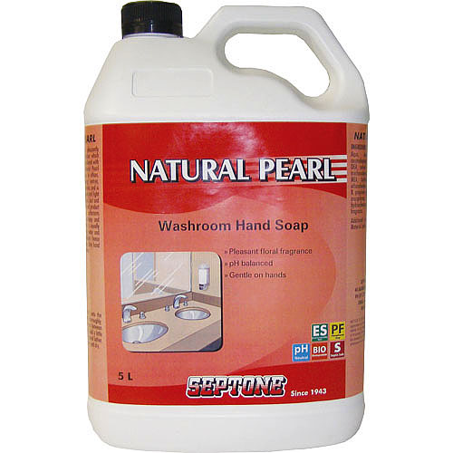 Septone Natural Pearl Washroom Hand Soap 5L