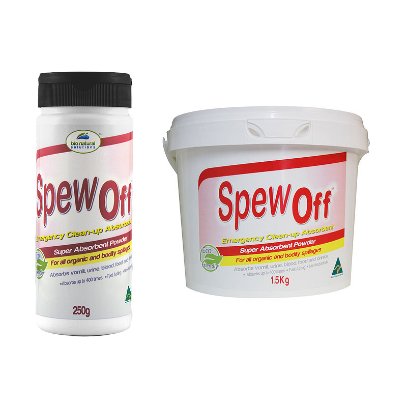 Spew Off Emergency Clean-up Super Absorbent Powder