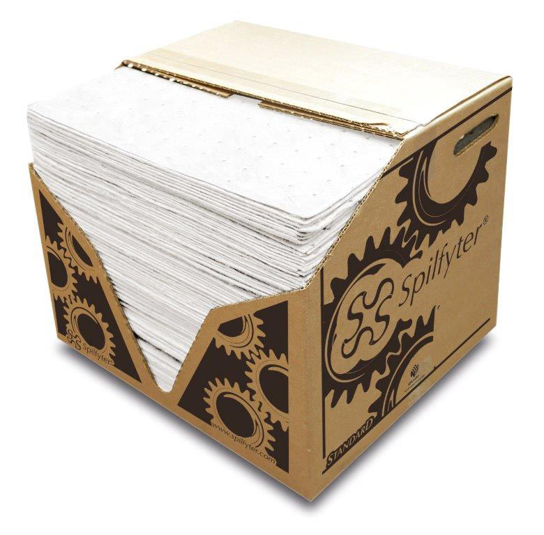 Spillffix Oil | Fuel Only Absorbent Pads Ctn 100