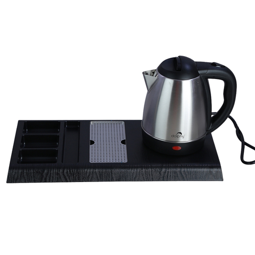Dolphy Stainless Steel Kettle with Tray - 1.2 Ltr