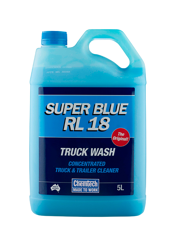 Chemtech Super Blue RL18 Truck Wash