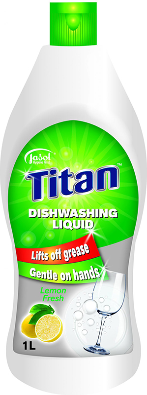 Jasol Titan Dishwashing Liquid Lemon Fresh 1L