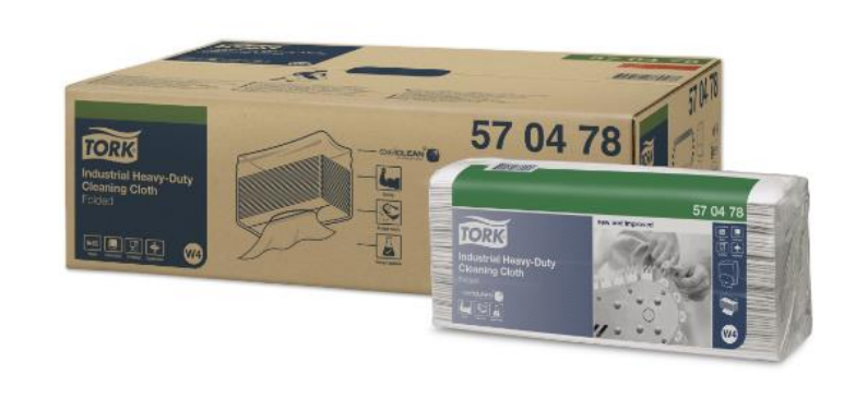 Tork Industrial Heavy Duty Cleaning Cloth Folded