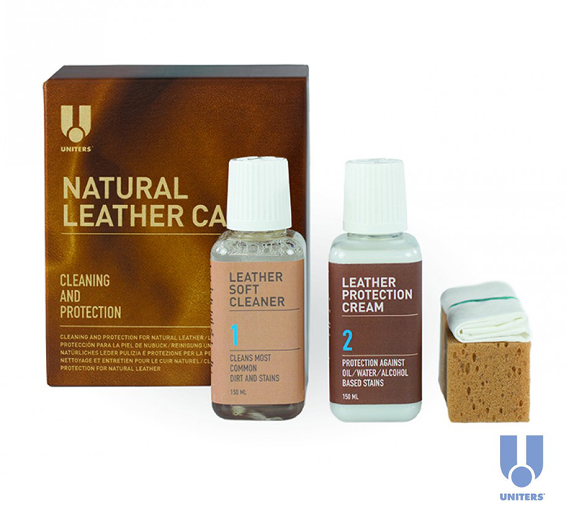Uniters Natural 250ml Leather Care Kit