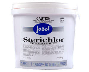 Jasol Sterichlor Bactericide and Powder Cleaner Sanitiser