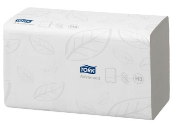 Tork Advanced Hand Towel Zigzag Flushable H3