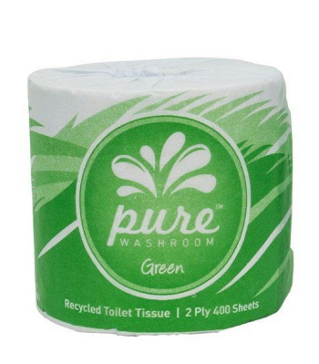Pure 2 Ply Recycled Toilet Tissue 48 Rolls