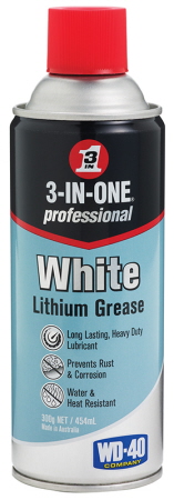 3 in One Professional White Lithium Grease 300G