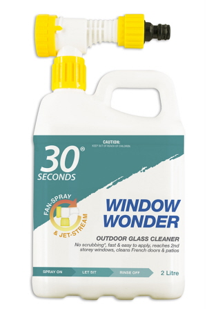 30 Seconds Window Wonder Outdoor Glass Cleaner 2L