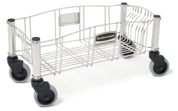 Rubbermaid Slim Jim®Stainless Steel Dolly