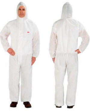 3M Protective Disposable Coverall White 4515