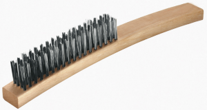 Option: 4 Row Stainless Steel Brush