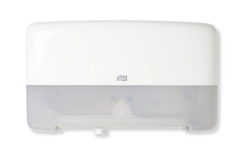 Tork Dispenser Toilet Paper Mini Jumbo Roll Twin White T2