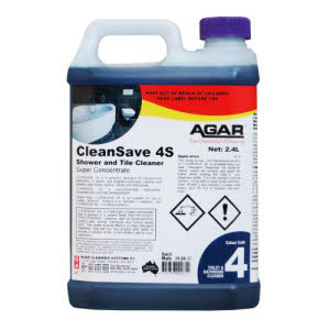 Agar Cleansave 4S Shower and Tile Cleaner 2.4L