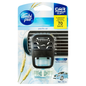 Ambi Pur Car Vent Premium Clip Air Freshener Pacific Air