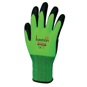 Bastion Soroca High Vis Green HPPE Gloves