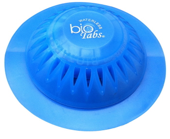 Bio Tabs Blue Dome Waterless Urinal Drain Maintainer and Deodorizer