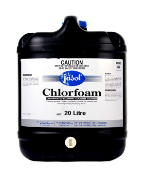 Jasol Chlorfoam Chlorinated Foaming Alkaline Cleaner 20L
