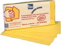 Chux Impregnated Dusting Cloth - Pack 25