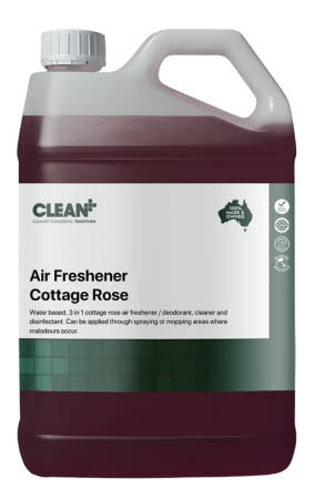 Clean Plus Air Freshener Cottage Rose 5L