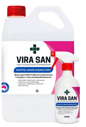 Clean Plus Vira San Hospital Grade Disinfectant