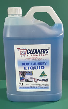 Cleaners Supermarket® Laundry Liquid Blue Floral