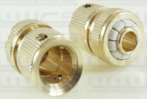 Brass Compression Hose Connector Fitting 1/2 in