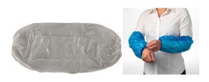 Disposable Sleeve Covers Blue and White