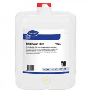 Diversey Diverwash HD7 VC24 Spray Wash Detergent