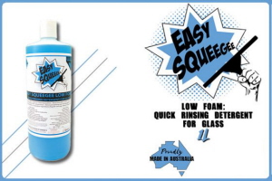 Easy Squeegee Low Foam Quick Rinsing Detergent for Glass