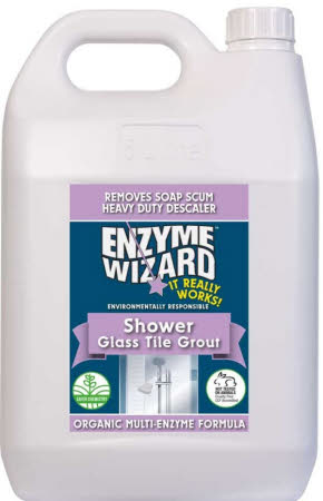 Enzyme Wizard Shower Glass Tile Grout Cleaner