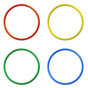 Replacement Parts (Accessories): PAUNFAORS - Durable Plastic Colour Coding Rings