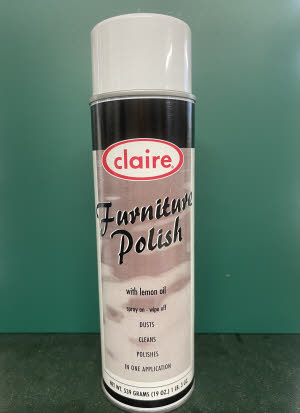 Claire Furniture Polish with Lemon Oil - 400g