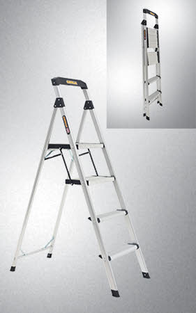 Gorilla Platform Step Ladder Domestic 120kg