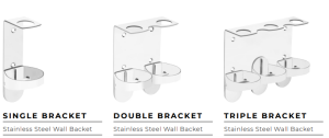 Guest Amenities Wall Dispensers - Wall Brackets