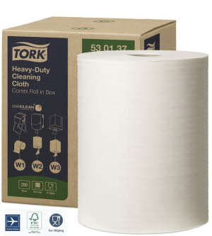 Tork® Heavy Duty Cleaning Cloth Combi Roll 160x1